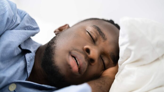 Man-snoring